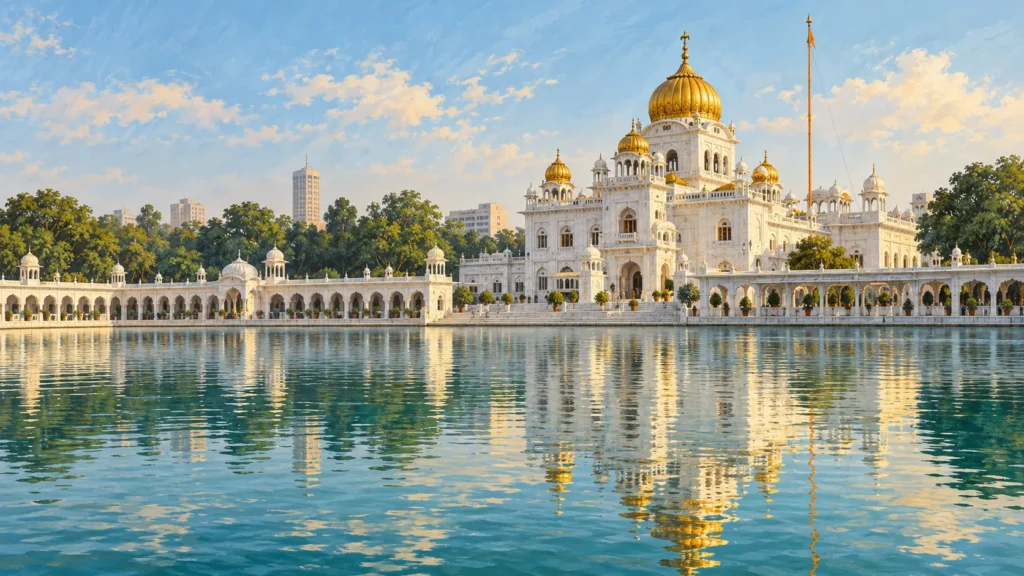 Gurdwara Bangla Sahib w Delhi – sikhijskie sanktuarium modlitwy i służby