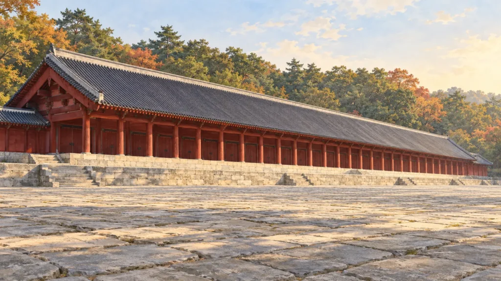 Jongmyo w Seulu – królewscy przodkowie, cisza architektury i muzyka rytuału