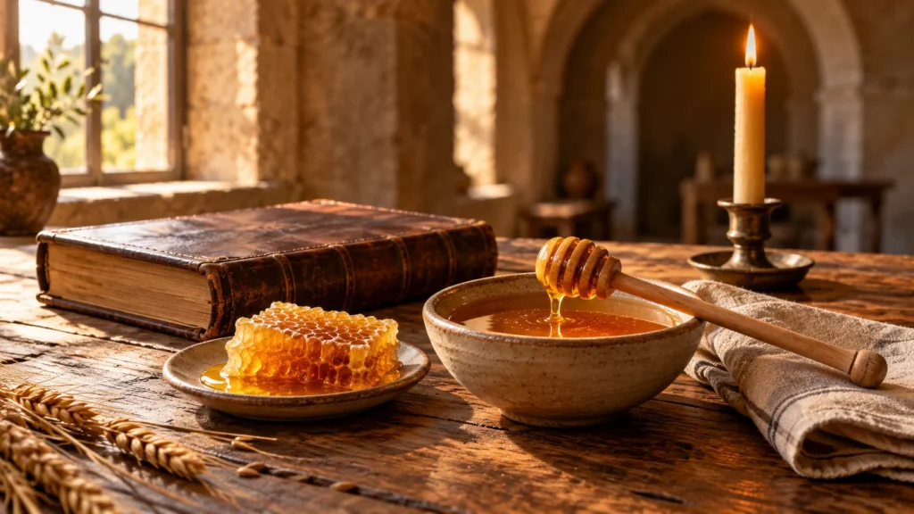 Miód w religii – Biblia i tradycje świąteczne