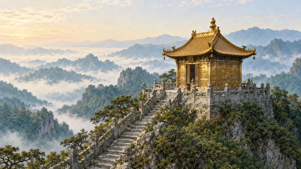Góry Wudang – taoistyczne sanktuaria, Zhenwu i cesarska architektura